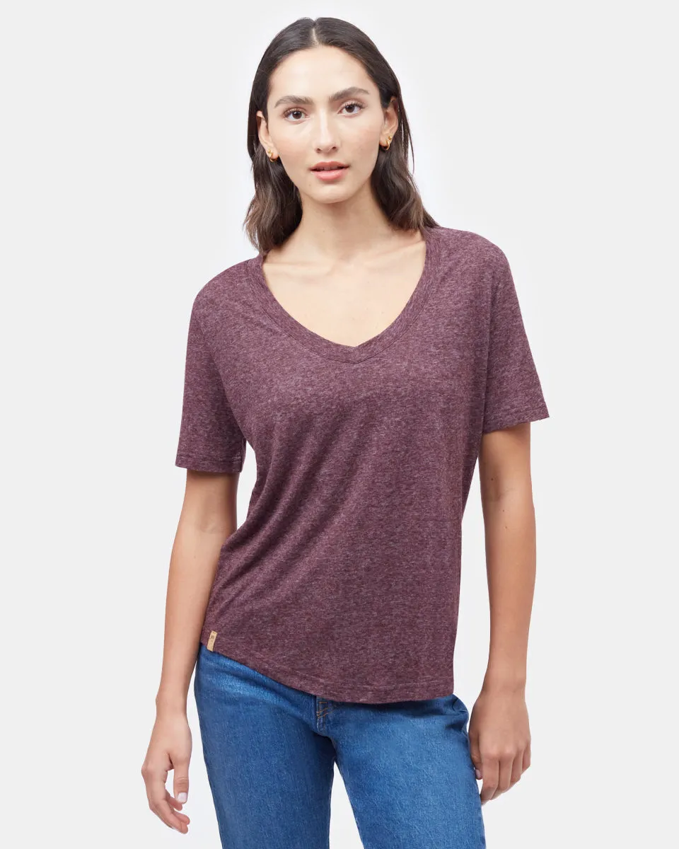 Hemp V-Neck T-Shirt sold by tentree product image thumbnail 2