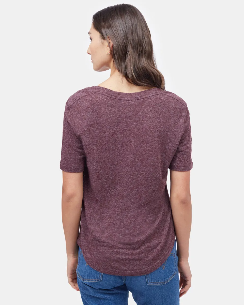 Hemp V-Neck T-Shirt sold by tentree product image thumbnail 3