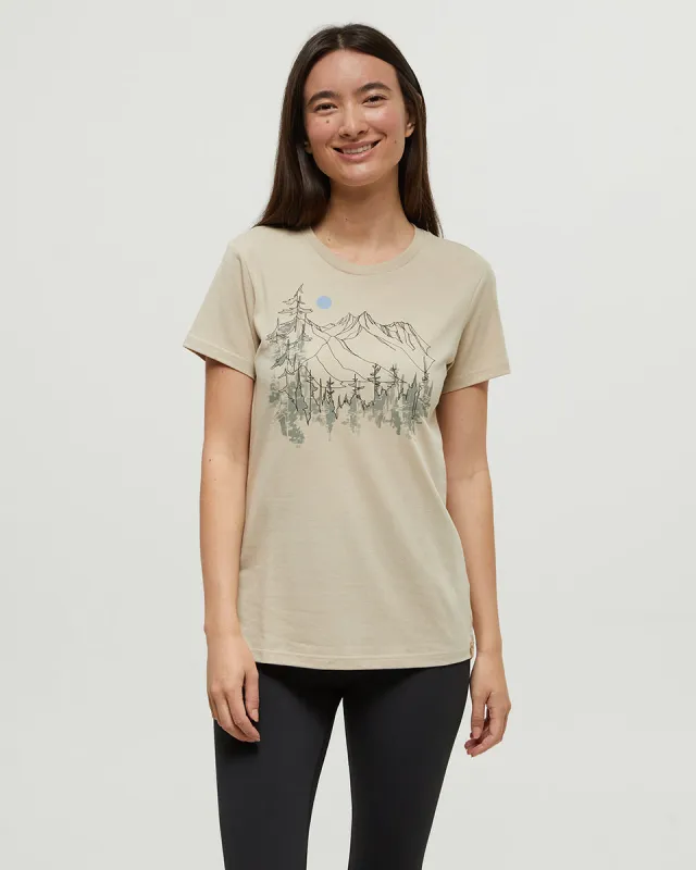 Mountain Fields T-Shirt sold by tentree