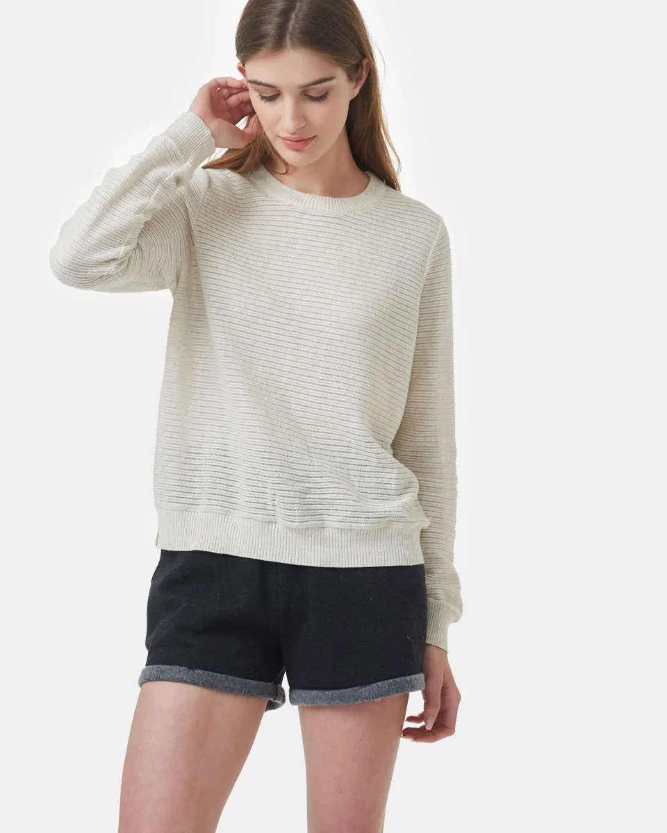 Highline Cotton Rib Crew Sweater sold by tentree