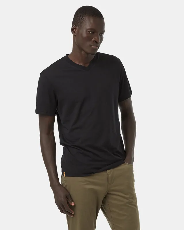 Treeblend V-Neck T-Shirt sold by tentree