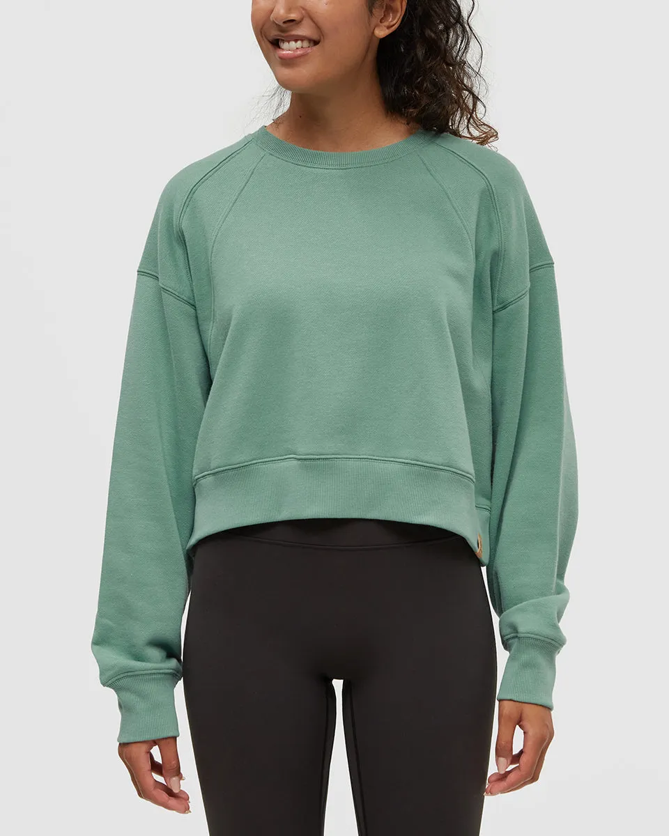 Bluffs Cropped Crew sold by tentree product image thumbnail 4