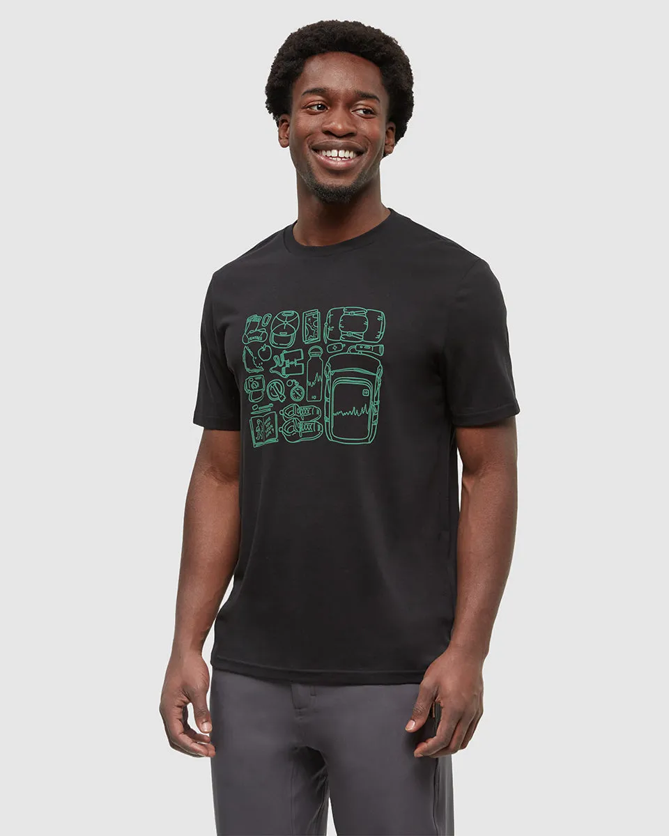 Adventure Essentials T-Shirt sold by tentree