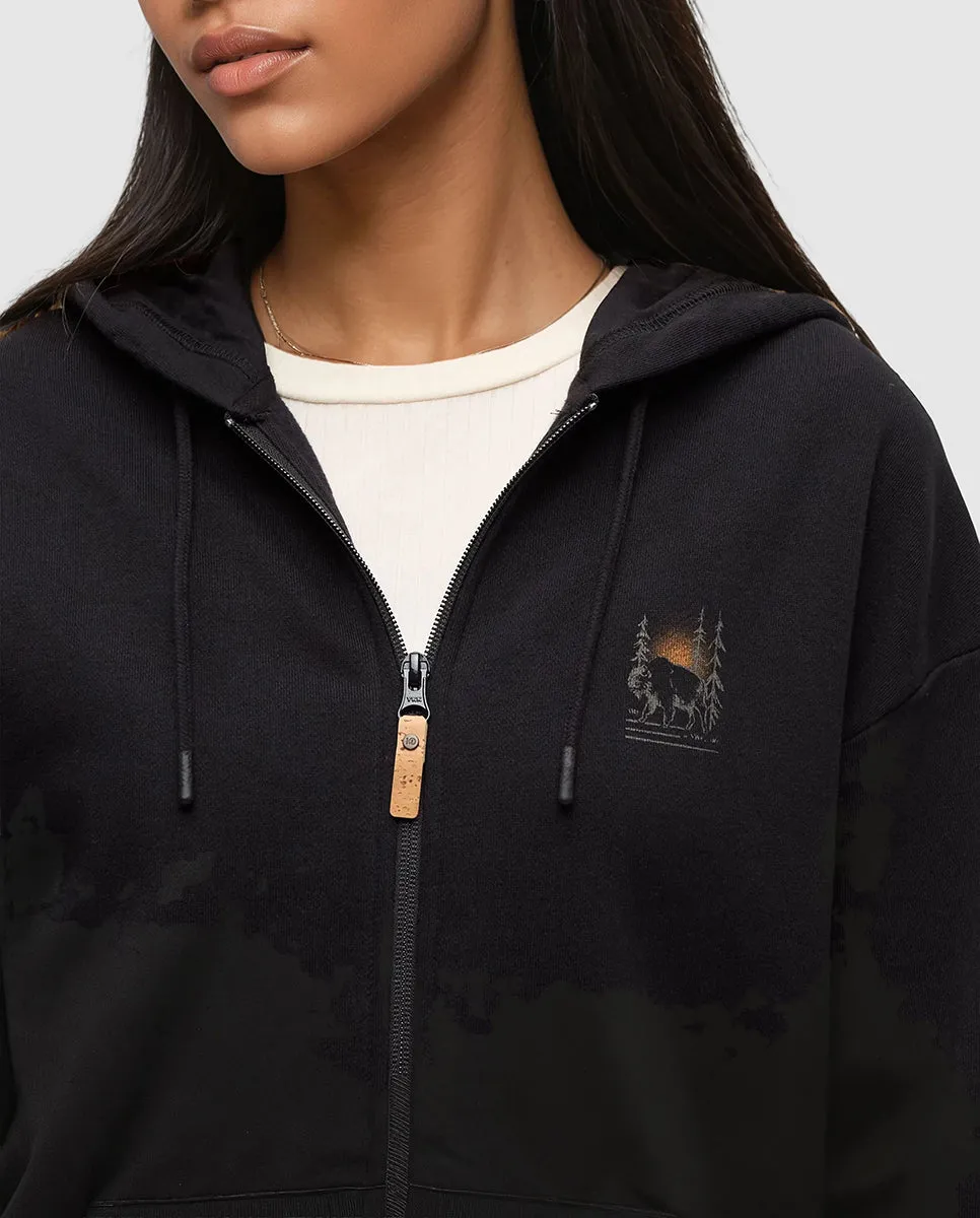 Boreal Bison Full Zip Hoodie sold by tentree product image thumbnail 4