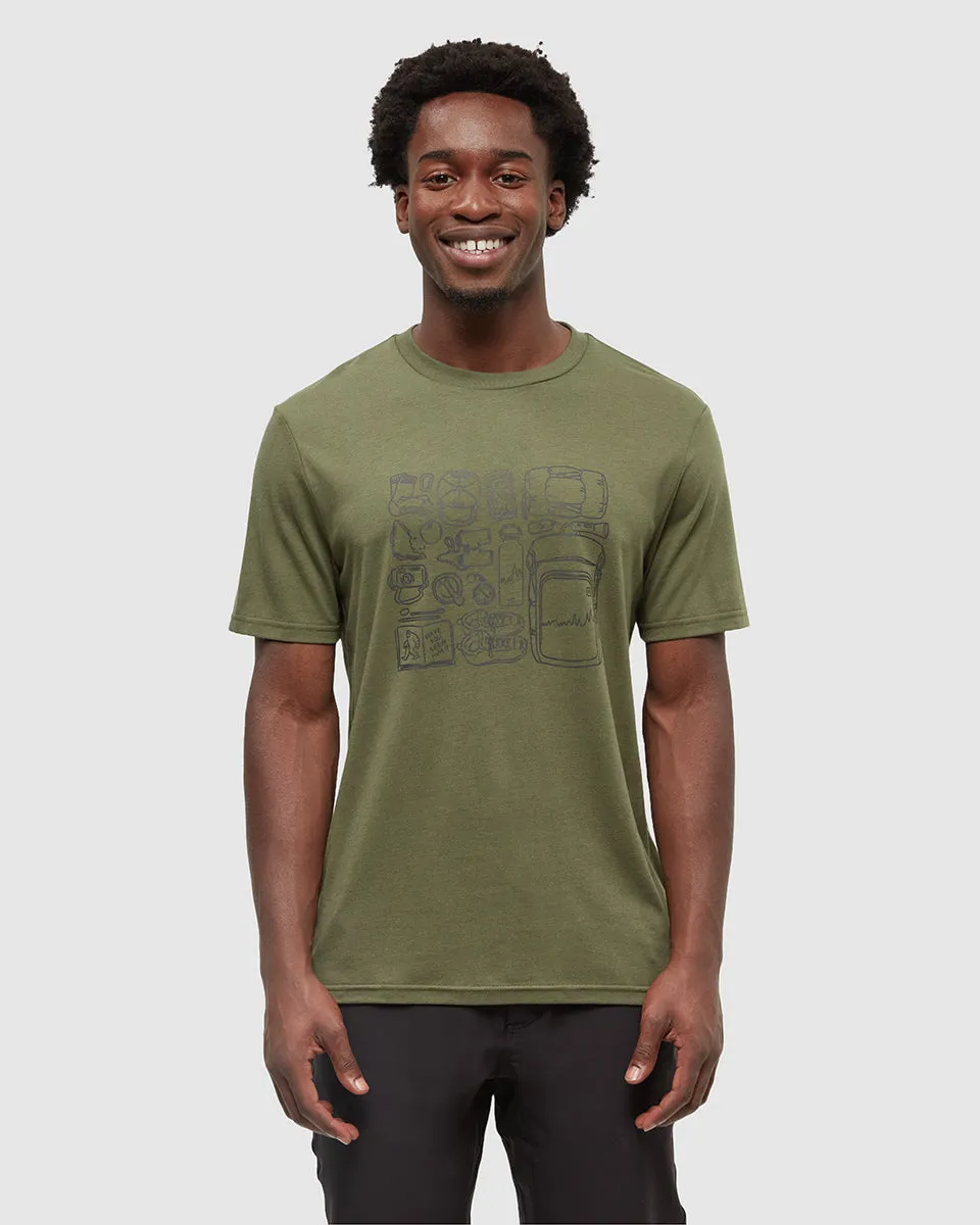 Adventure Essentials T-Shirt sold by tentree