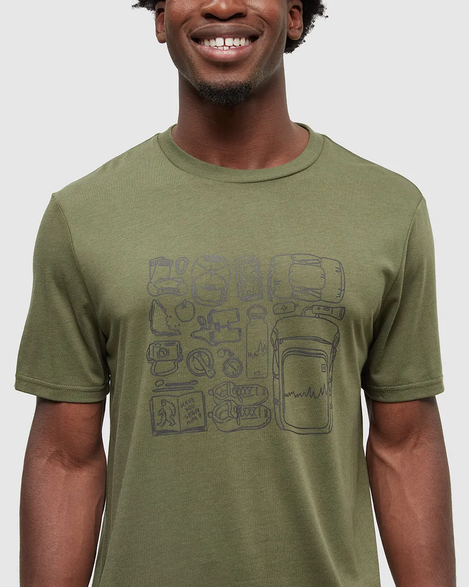 Adventure Essentials T-Shirt sold by tentree product image thumbnail 4