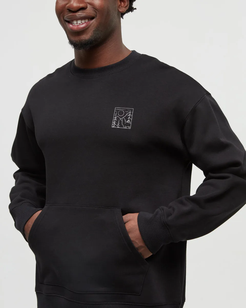 Boreal Wolf Relaxed Crew sold by tentree product image thumbnail 4