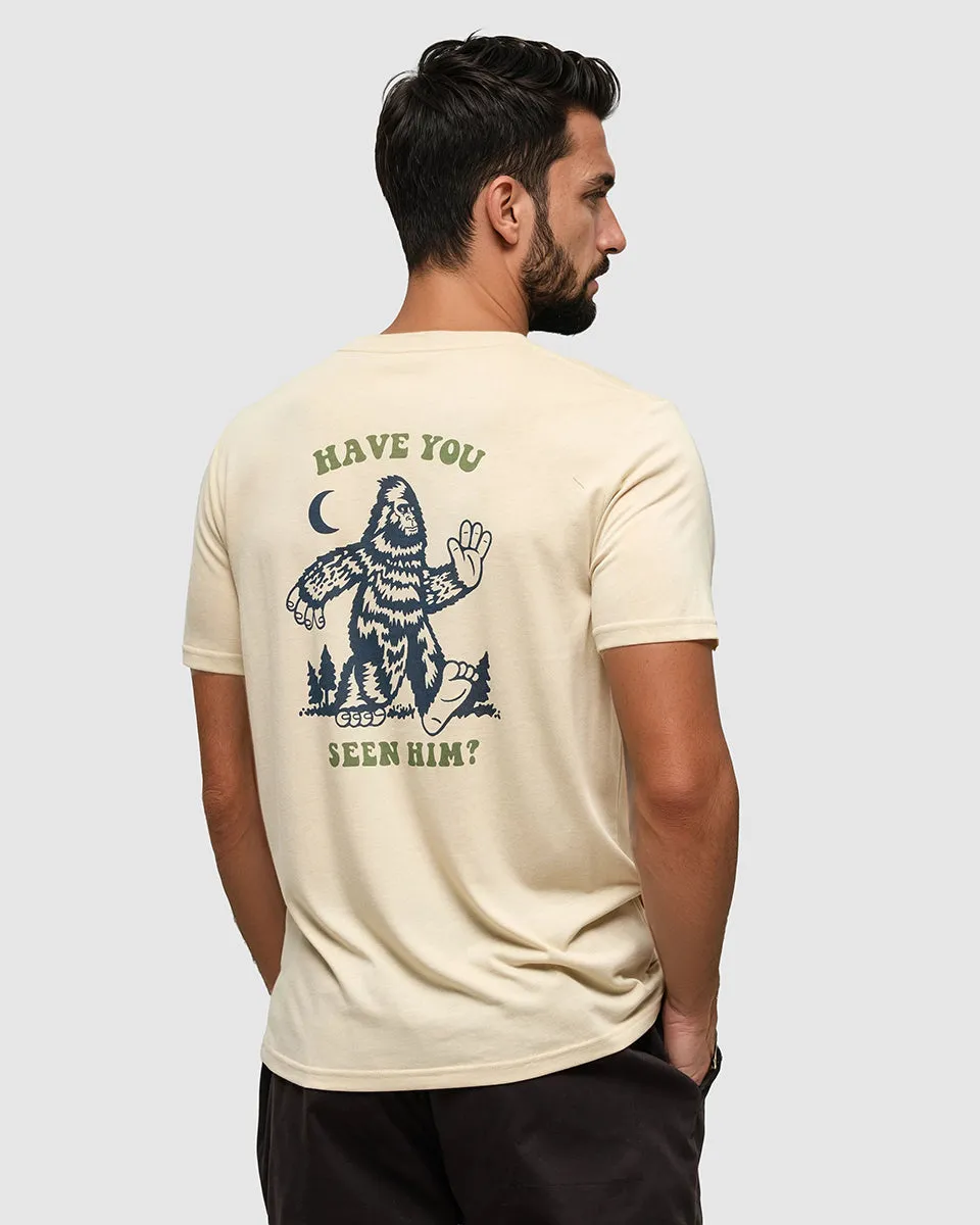 Have You Seen Him T-Shirt sold by tentree