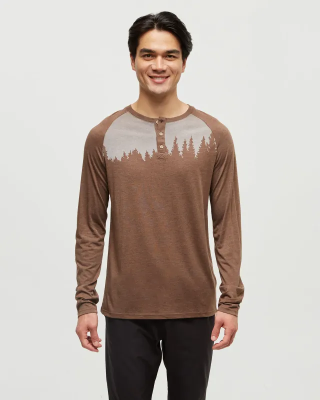 Treeblend Baker Henley Longsleeve sold by tentree
