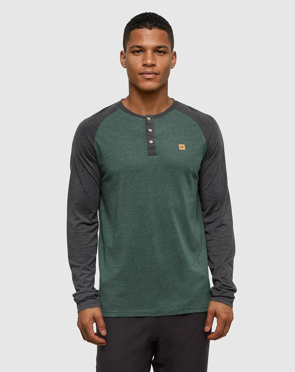 TreeBlend Baker Henley Longsleeve sold by tentree