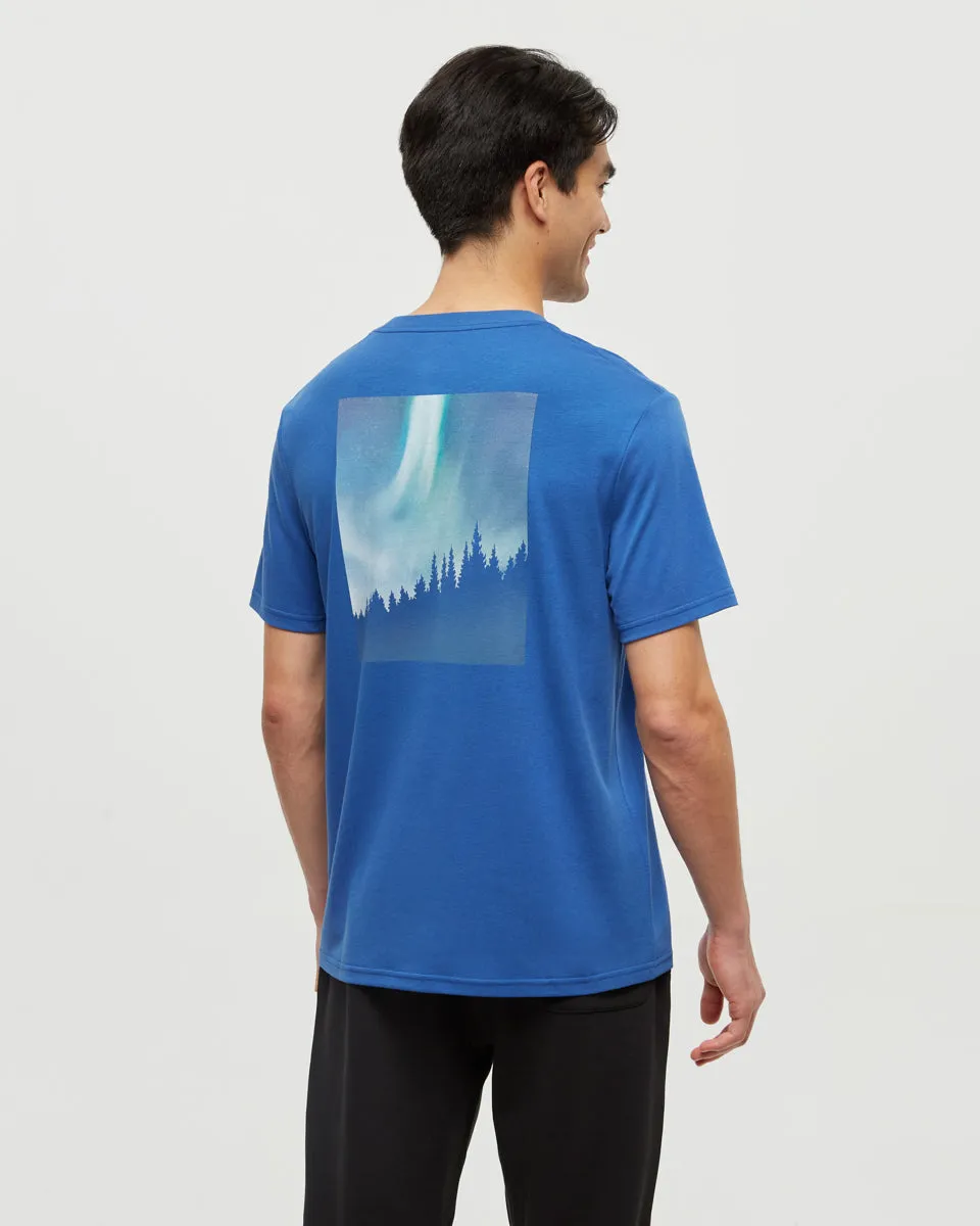 Northern Aurora T-Shirt sold by tentree