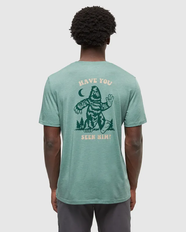 Have You Seen Him T-Shirt sold by tentree