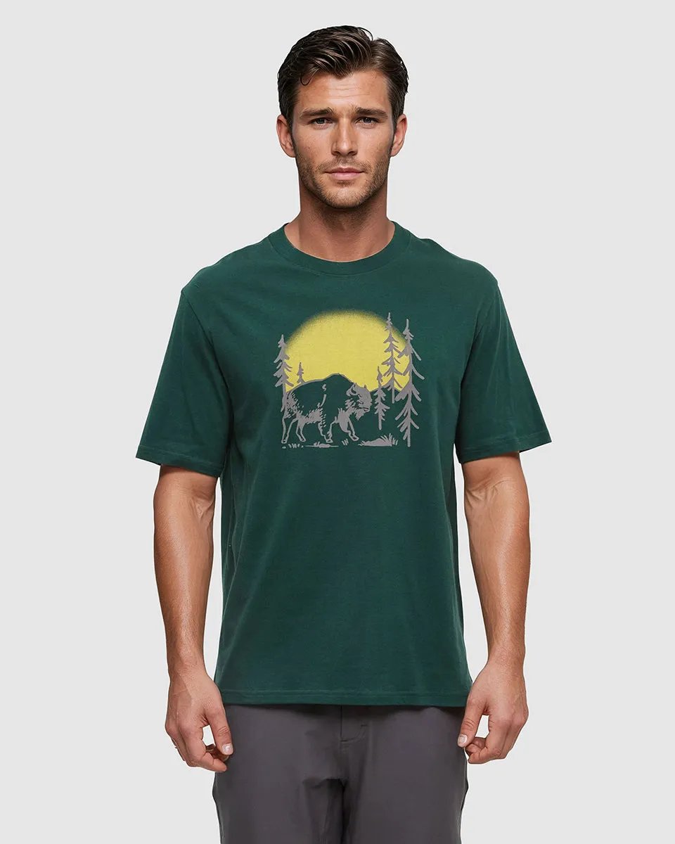 Regenerative Boreal Bison T-Shirt sold by tentree