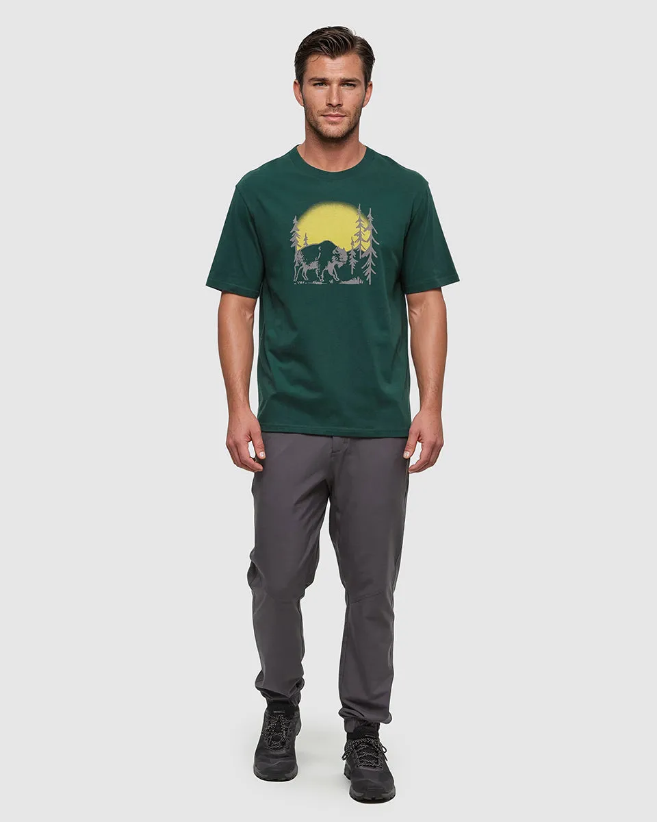 Regenerative Boreal Bison T-Shirt sold by tentree product image thumbnail 2