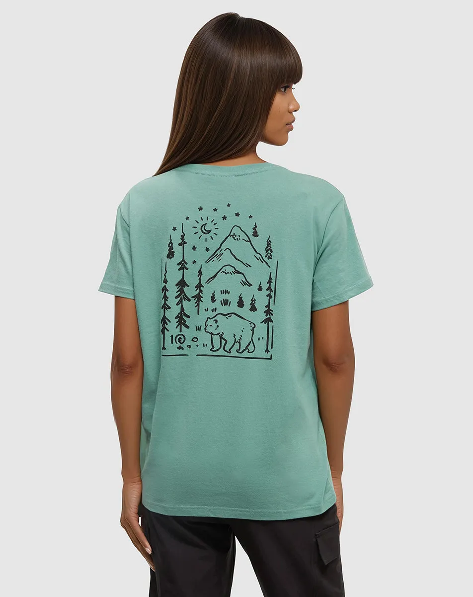 Regenerative Boreal Bear T-Shirt sold by tentree
