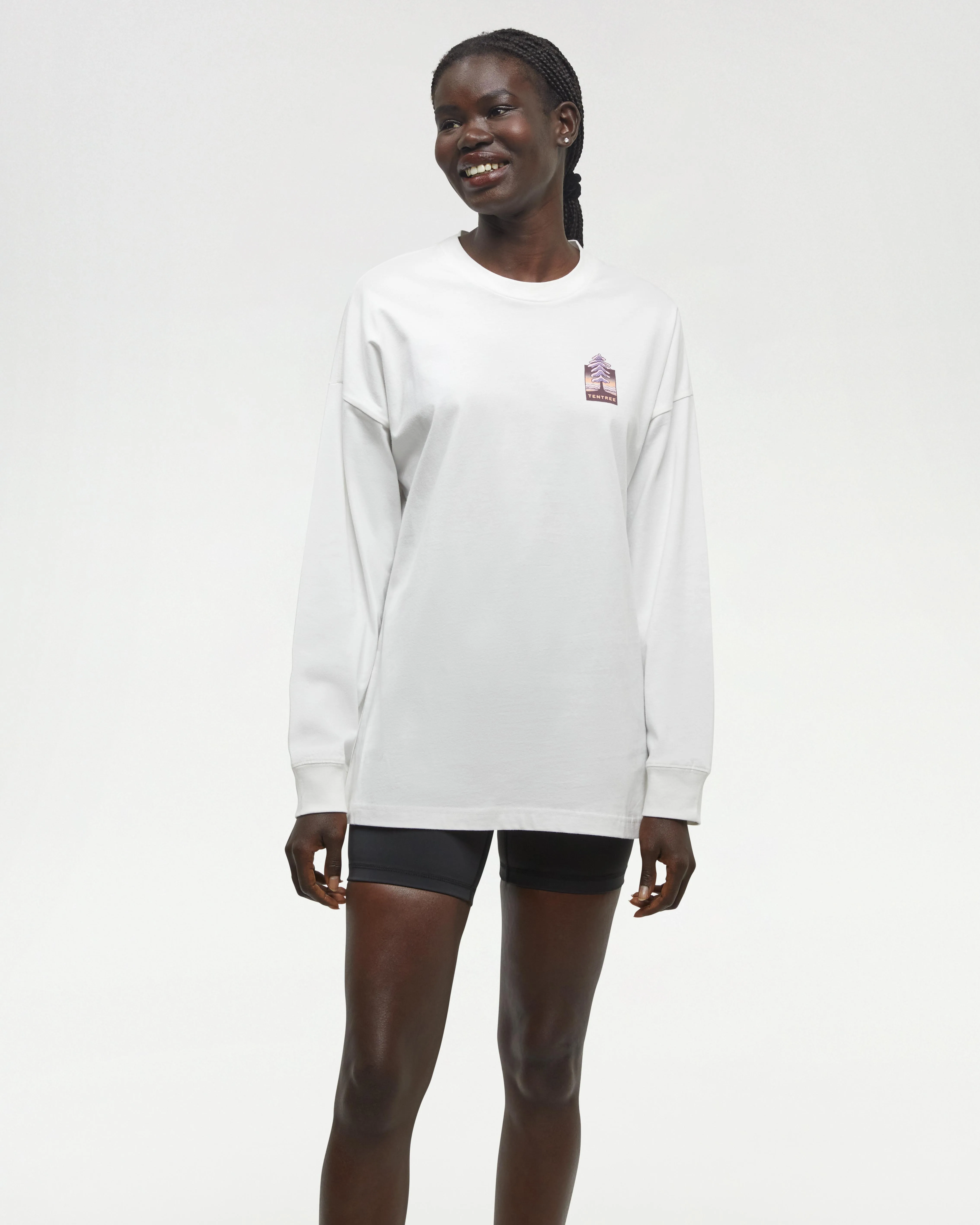 Emerald Edge Oversized Longsleeve sold by tentree product image thumbnail 3