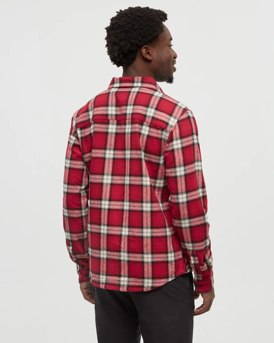 Forest Flannel Shirt sold by tentree product image thumbnail 3