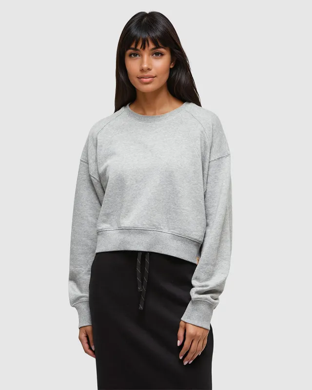 Bluffs Cropped Crew sold by tentree