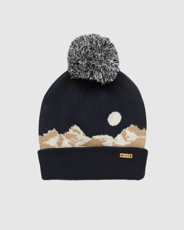 Mountain Scenic Pom Beanie sold by tentree