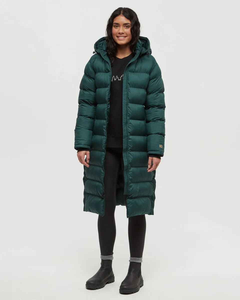 Lookout Long Puffer sold by tentree