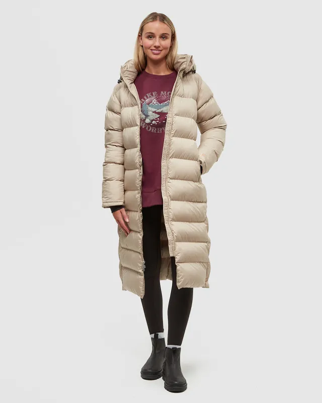 Lookout Long Puffer sold by tentree