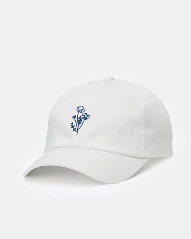 Flower Embroidery Peak Hat sold by tentree