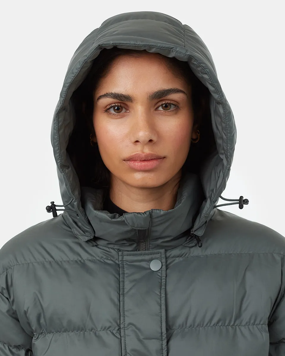 Ungendered Cloud Shell Mid-Length Puffer sold by tentree product image thumbnail 4