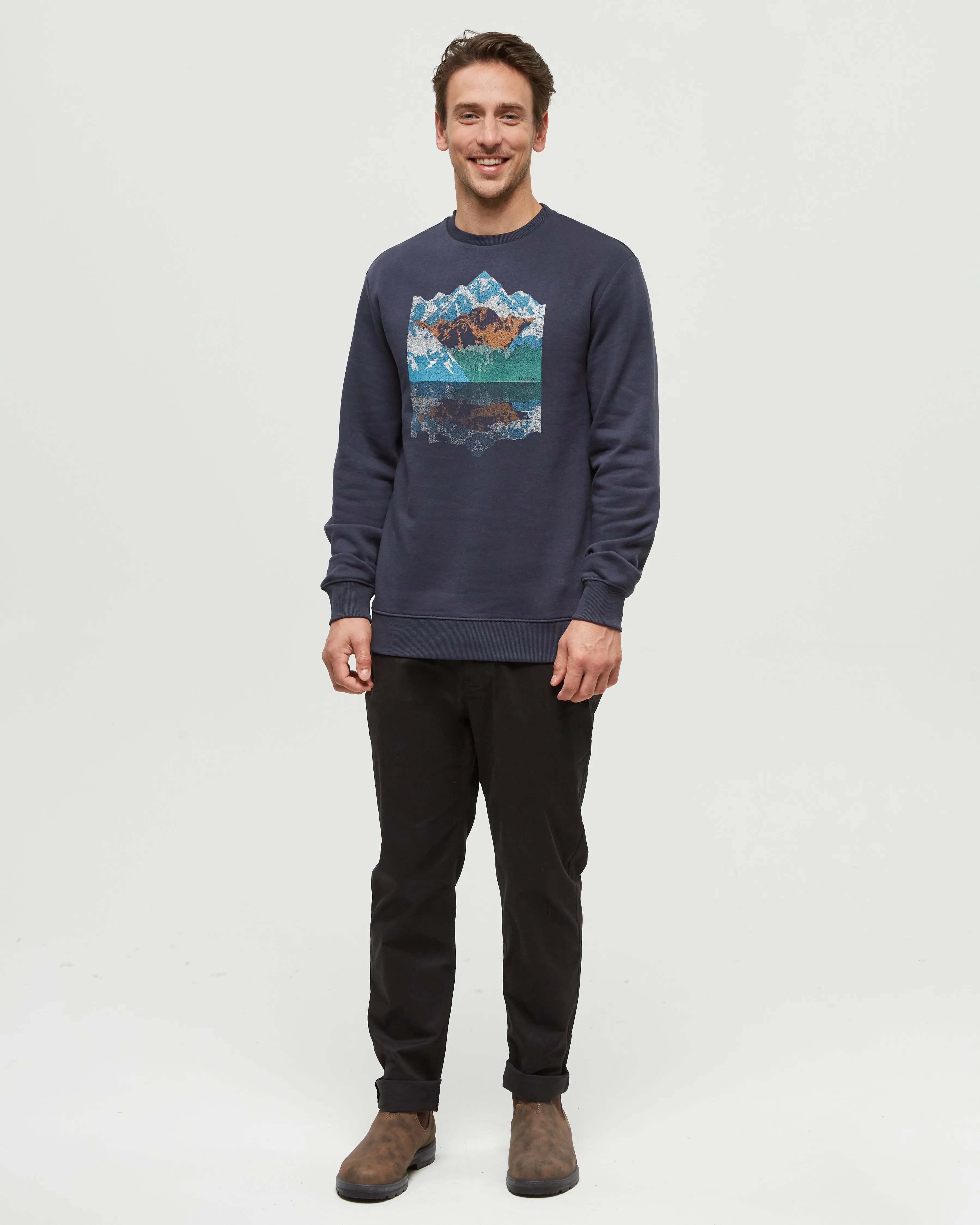 Summit Reflection Crew sold by tentree product image thumbnail 2