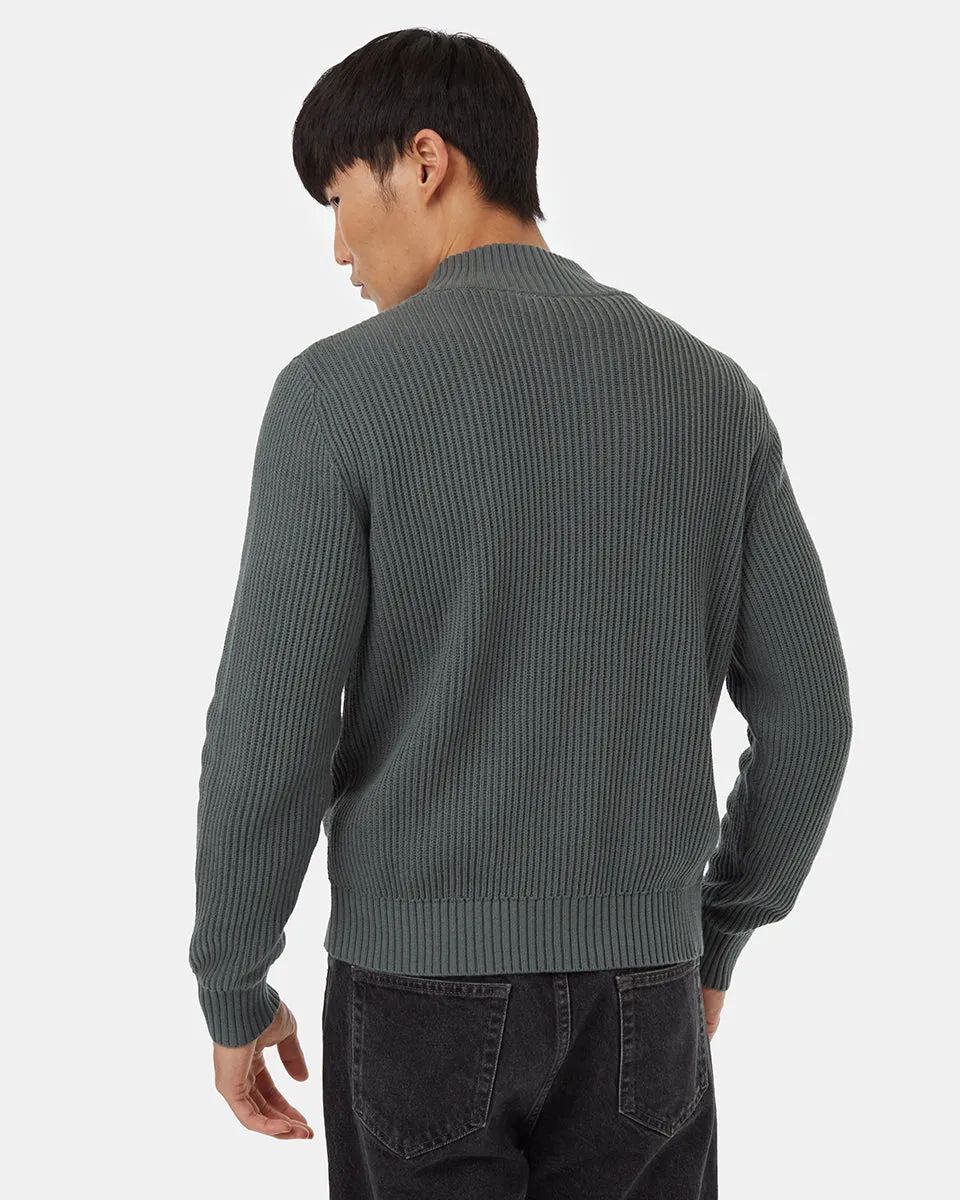 Highline 1/4 Zip Sweater sold by tentree product image thumbnail 5