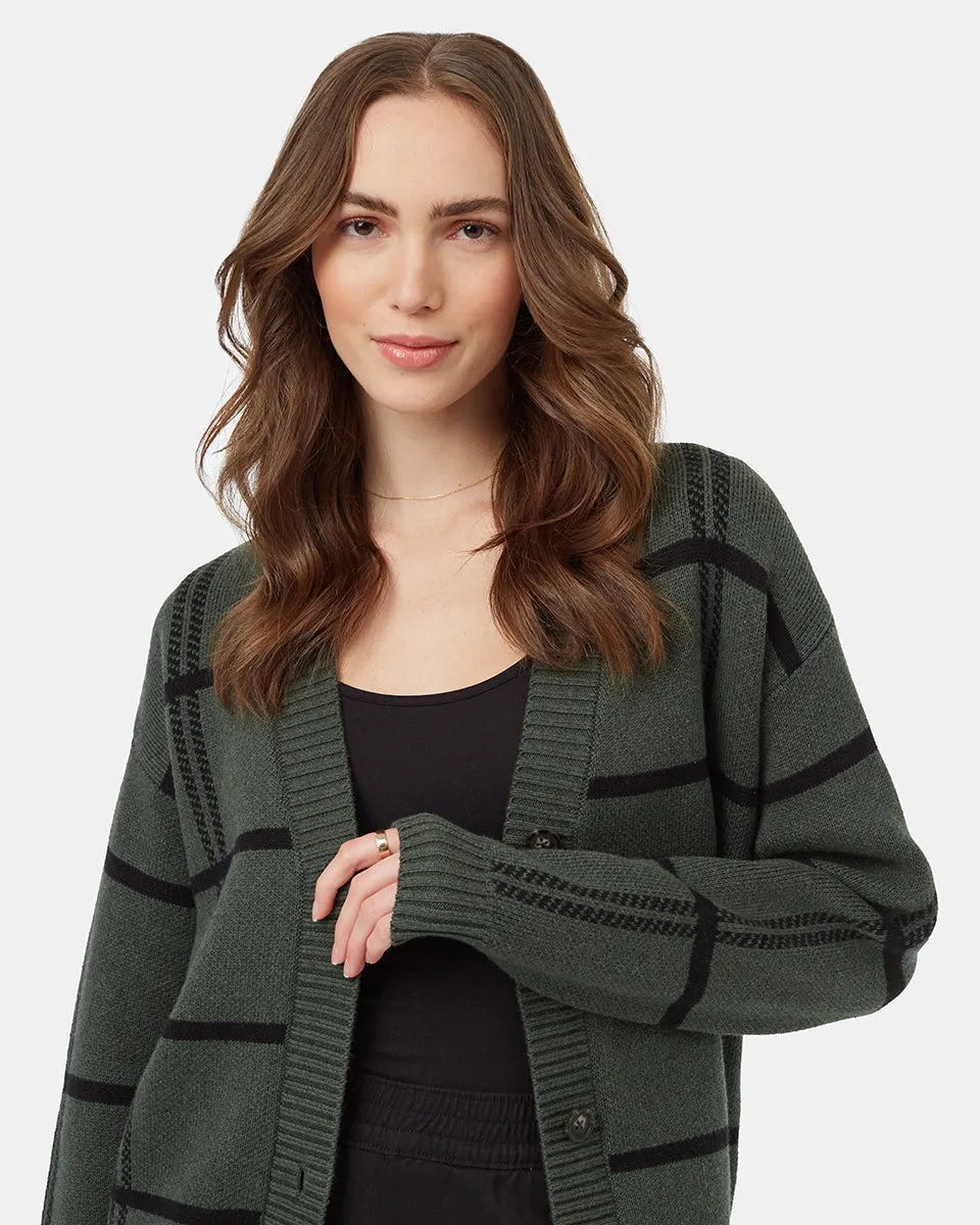Highline Jacquard Cardigan sold by tentree product image thumbnail 4
