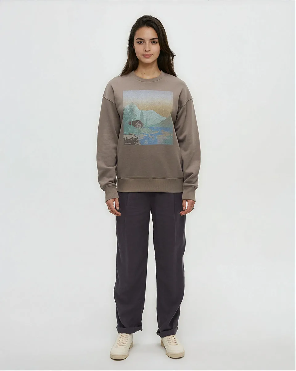 Washed Lakeshore Relaxed Crew sold by tentree product image thumbnail 3