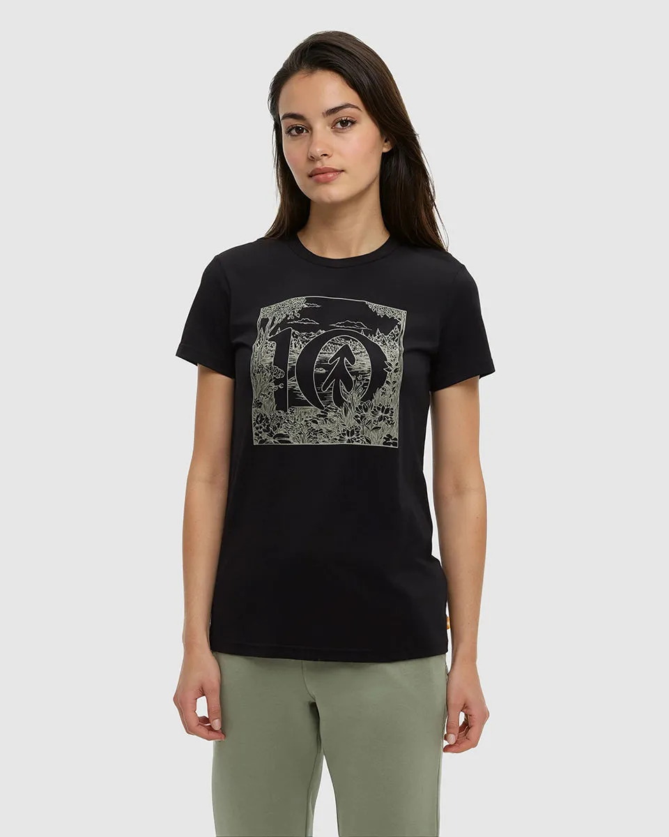 Lake Life Logo T-Shirt sold by tentree