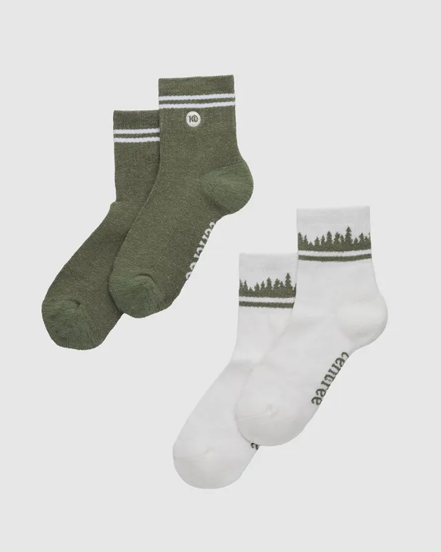 Cortes Socks (2-Pack) sold by tentree