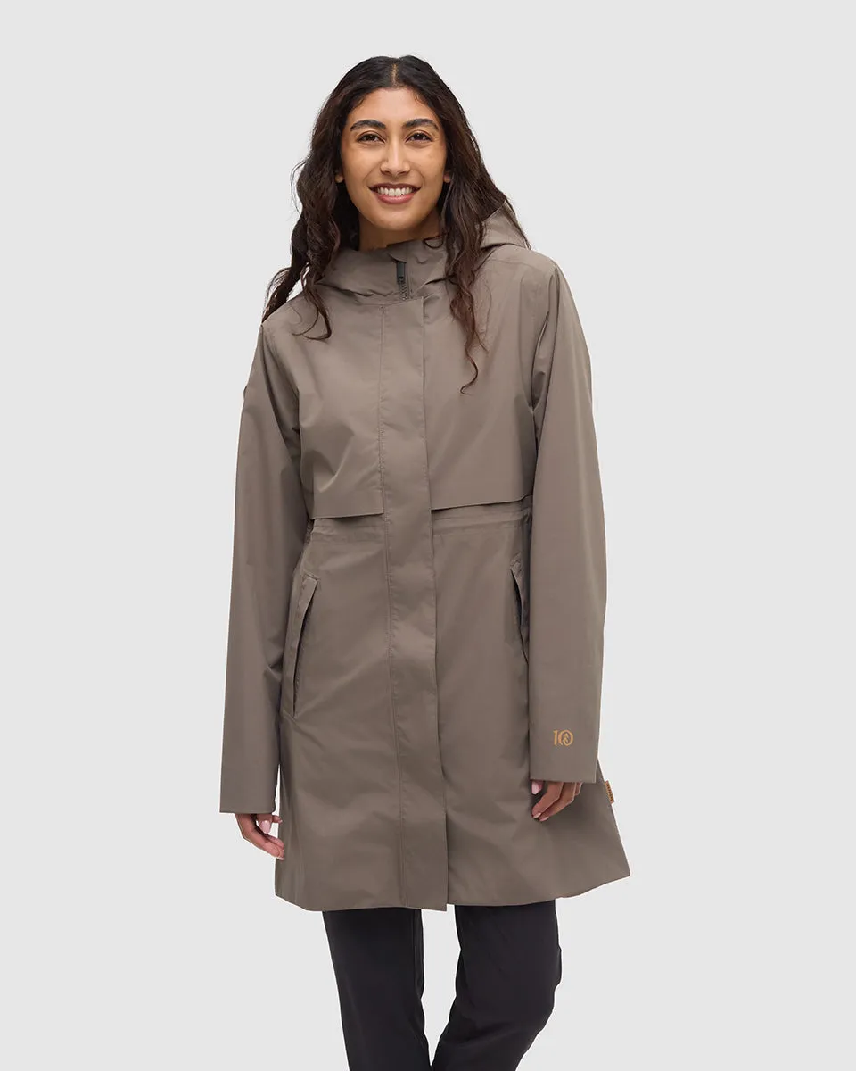 Nimbus Long Rain Jacket sold by tentree product image thumbnail 2
