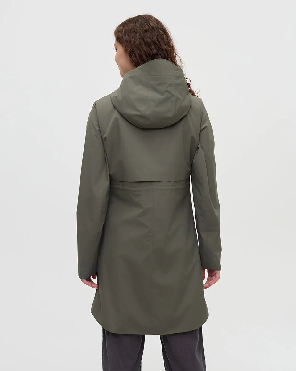 Nimbus Long Rain Jacket sold by tentree product image thumbnail 3