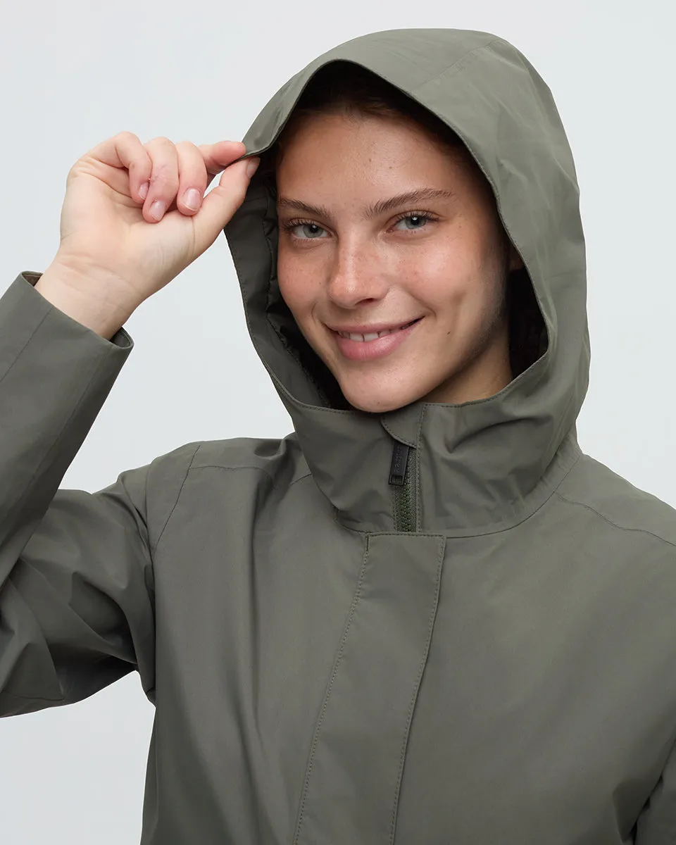 Nimbus Long Rain Jacket sold by tentree product image thumbnail 4