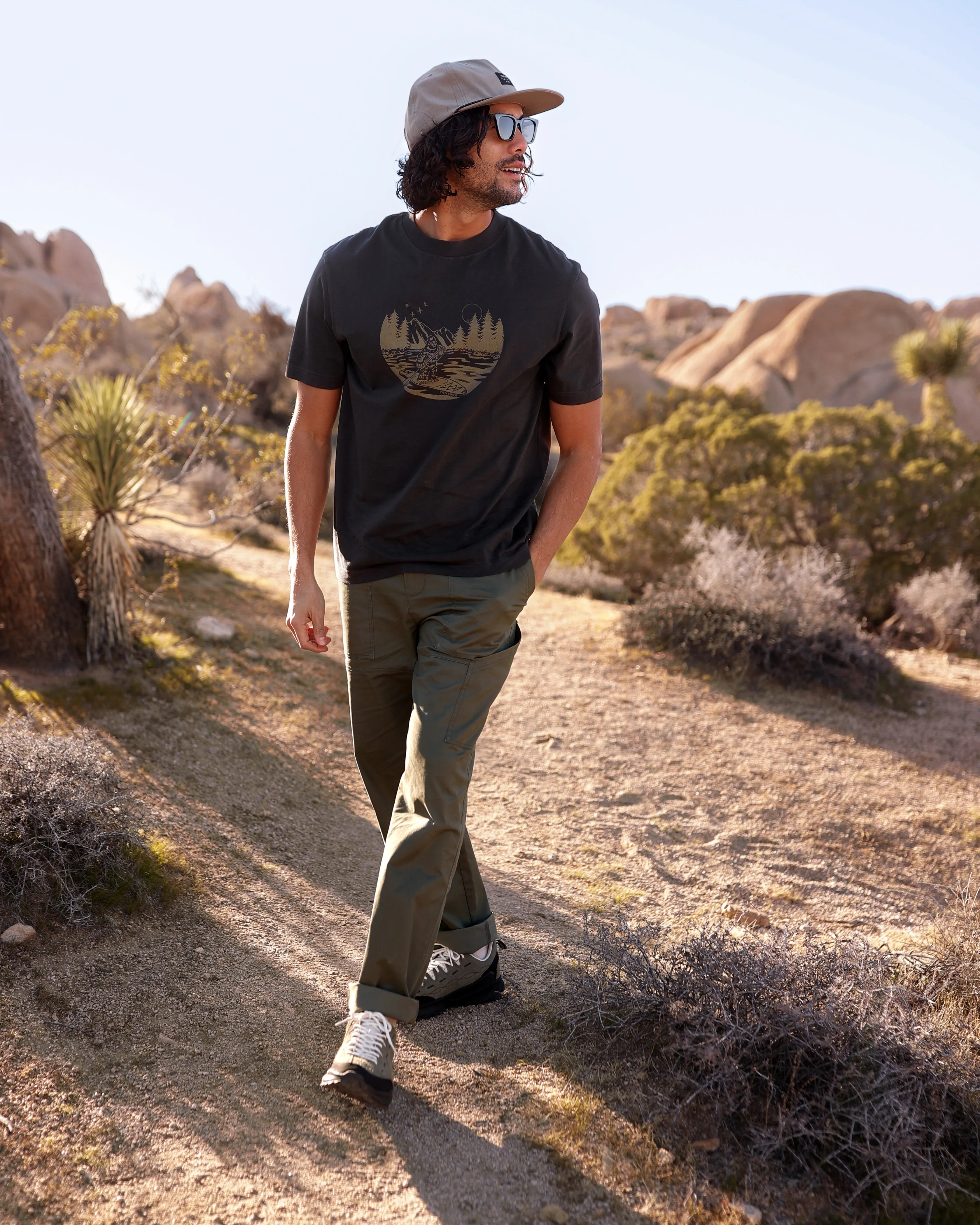 Regenerative Lake Life Portal T-Shirt sold by tentree product image thumbnail 4