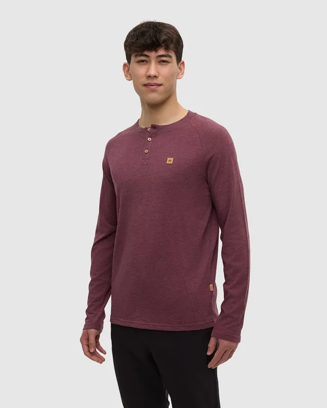 TreeBlend Baker Henley Longsleeve sold by tentree