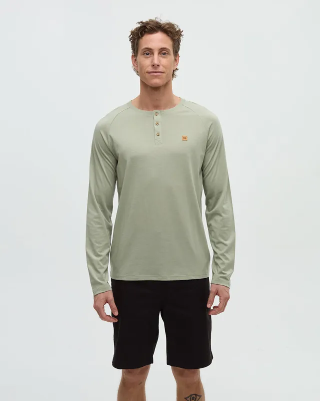 TreeBlend Baker Henley Longsleeve sold by tentree