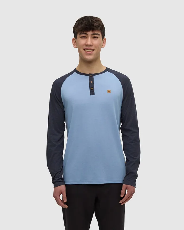 TreeBlend Baker Henley Longsleeve sold by tentree