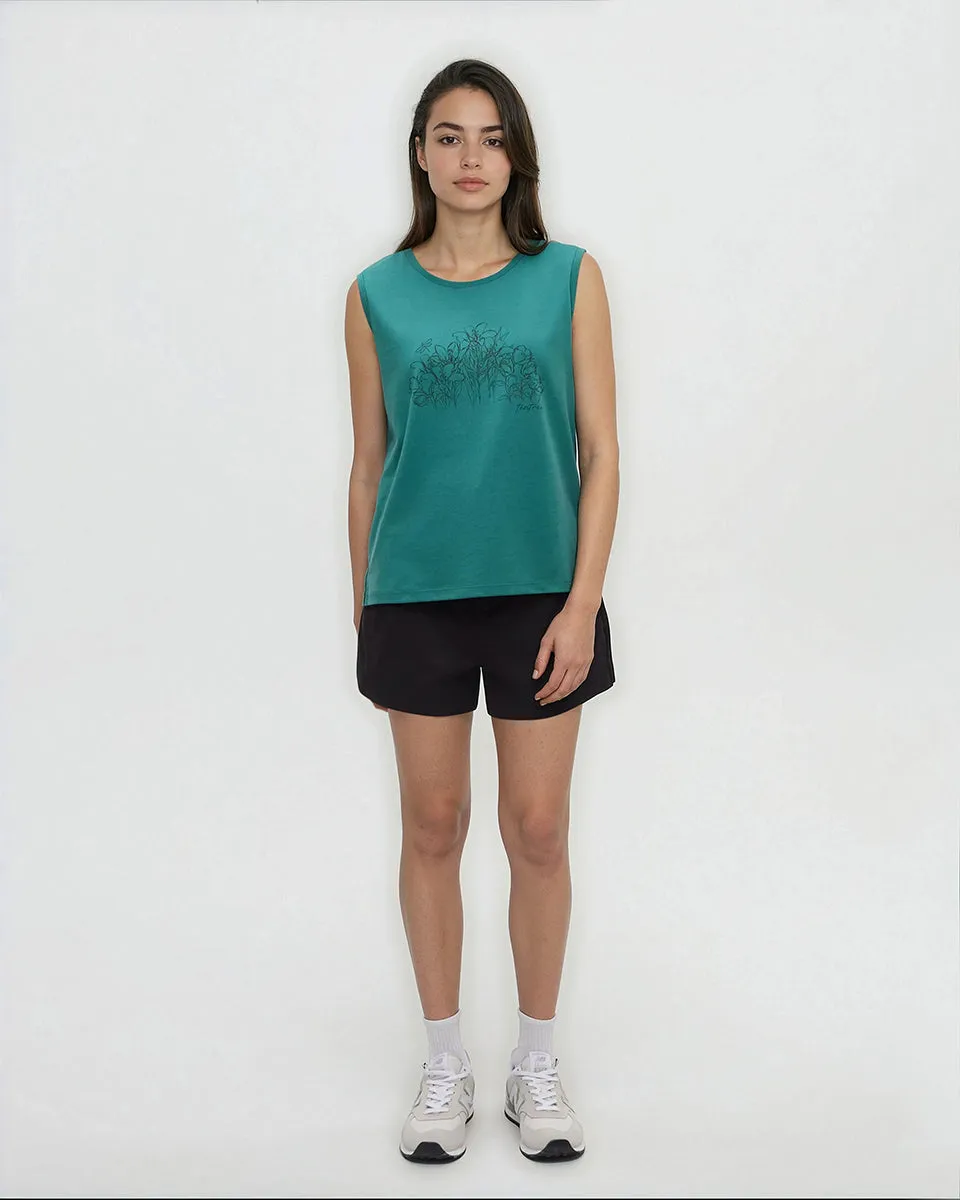 Lakeside Florals Tank sold by tentree product image thumbnail 2