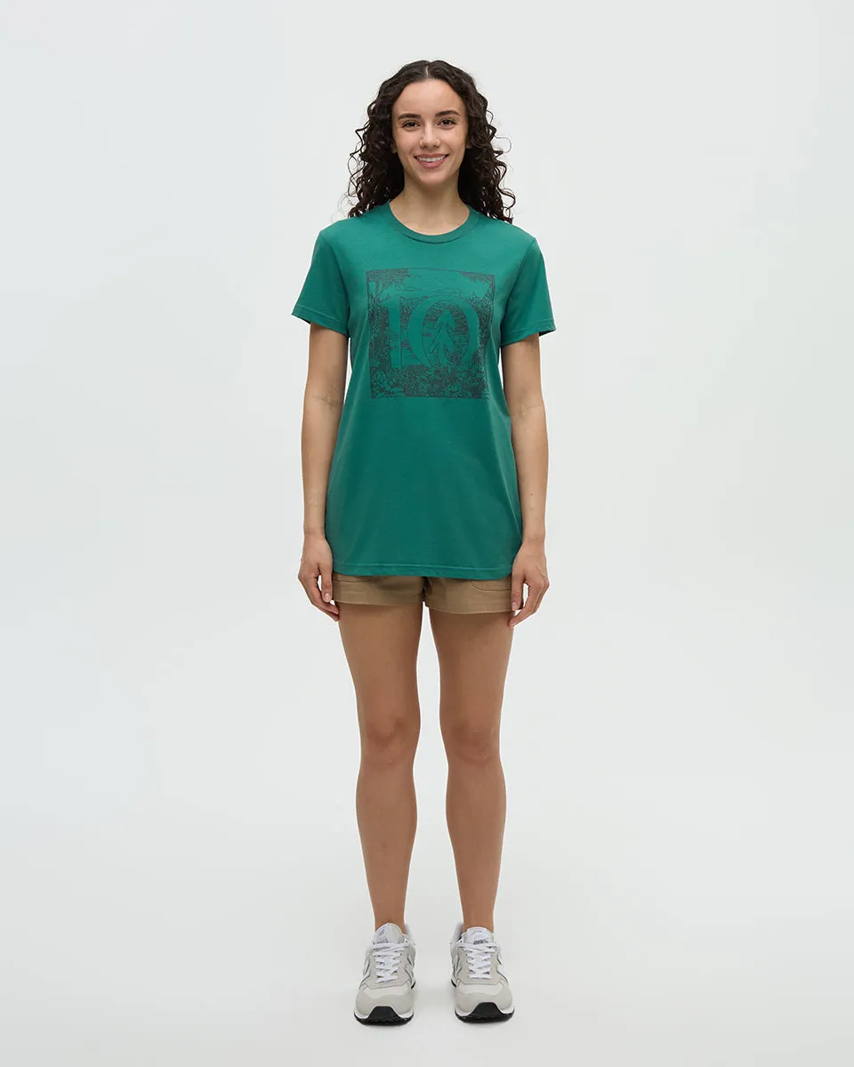 Lake Life Logo T-Shirt sold by tentree product image thumbnail 2