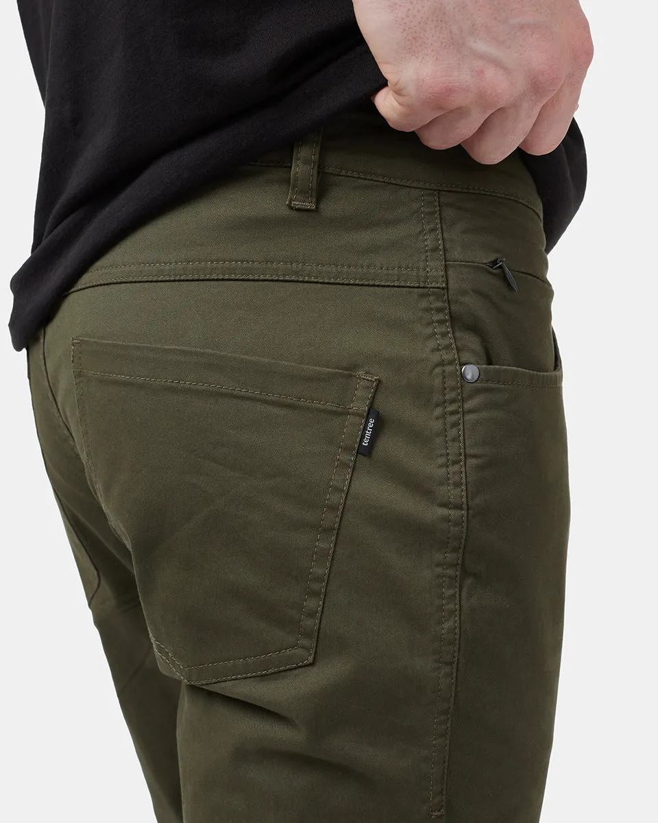 Twill Slim Pant sold by tentree product image thumbnail 5