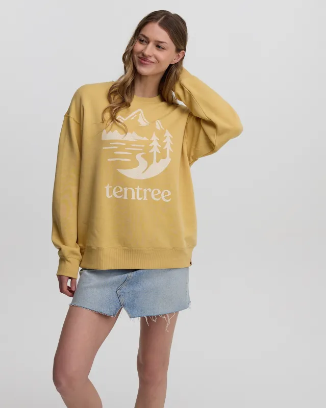 Mountain Trees Crew made by tentree