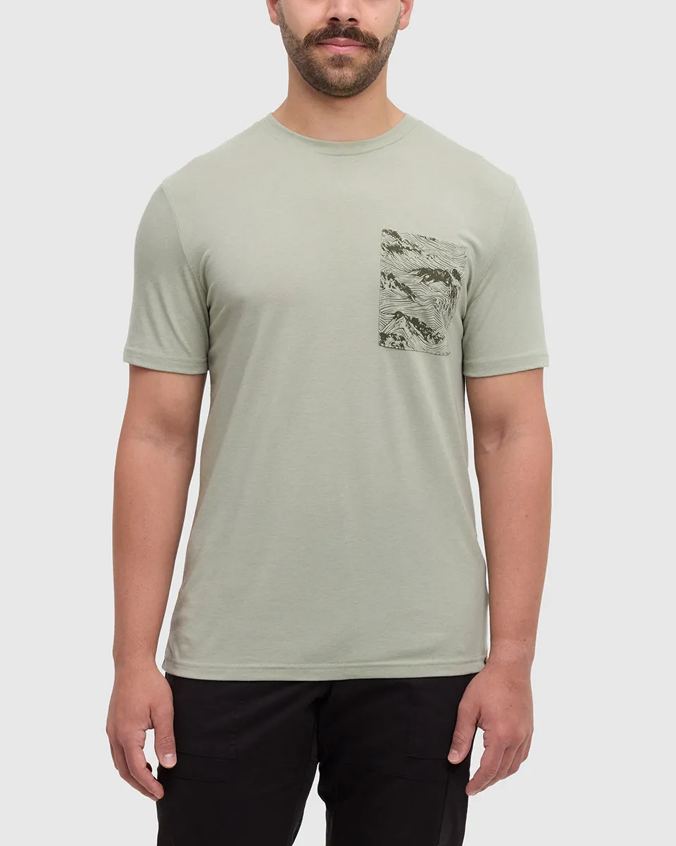 TreeBlend Baker Pocket T-Shirt sold by tentree