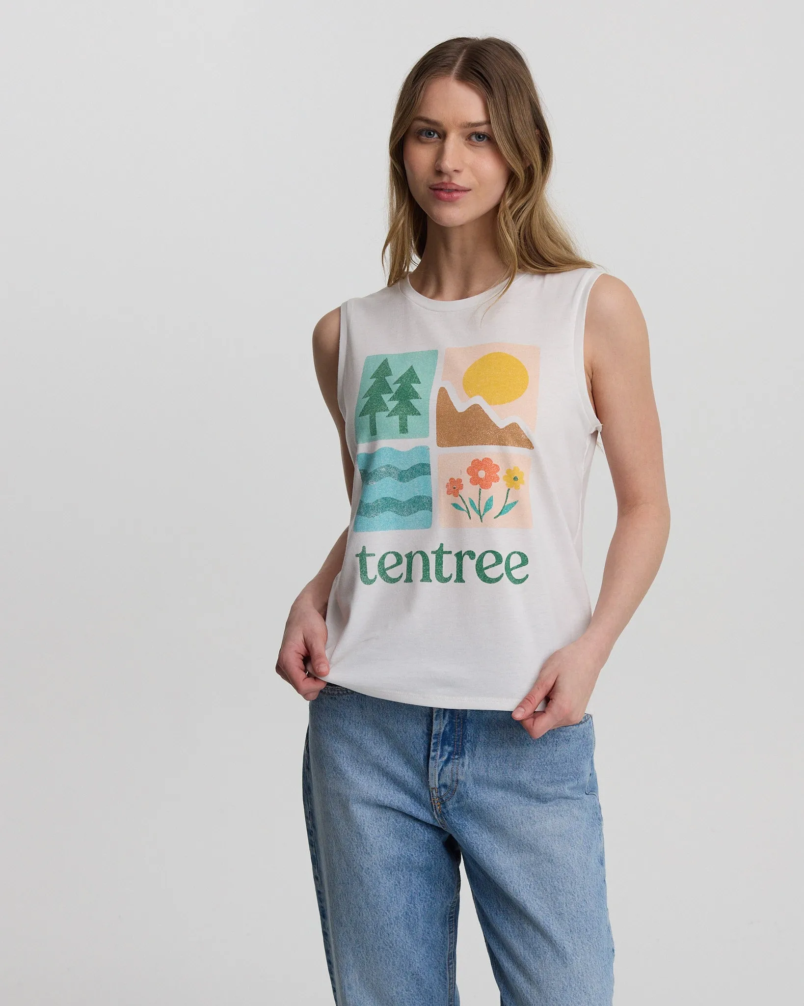 Four Square Tank sold by tentree product image thumbnail 4