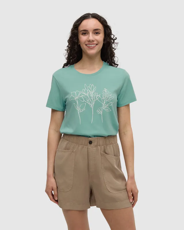 Summer Flora T-Shirt made by tentree