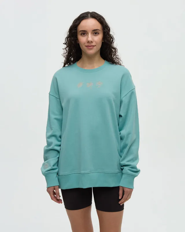 Haiti Embroidery Relaxed Crew made by tentree