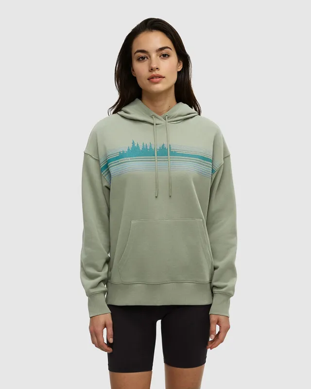 Retro Treeline Relaxed Hoodie made by tentree