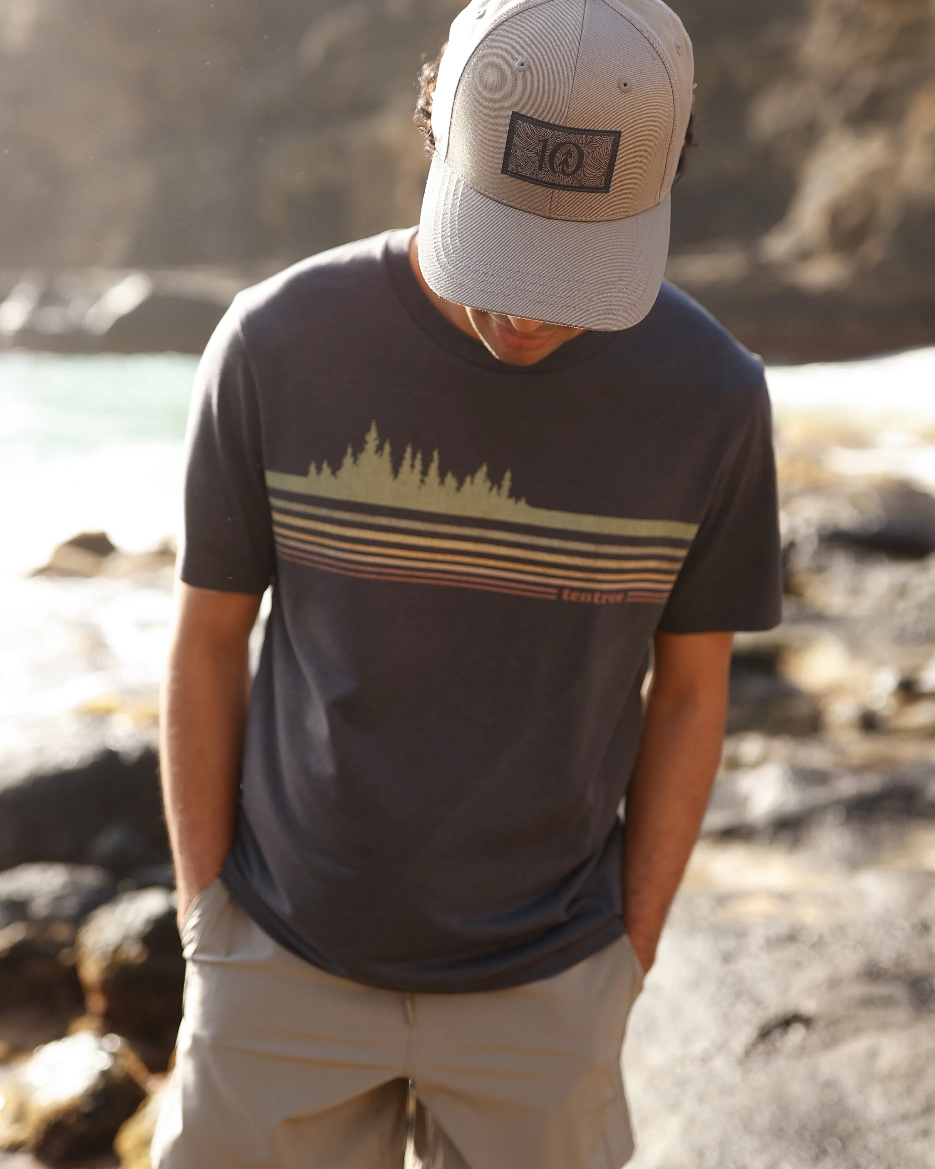 Retro Treeline T-Shirt sold by tentree product image thumbnail 3